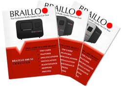 Braillo S2 Braille Printer Brochures