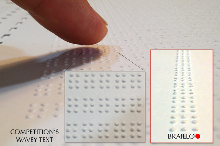 What is True Production Braille Braillo Braille Printers and Braille