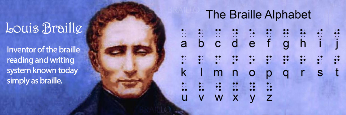 Louis Braille Day - Braillo Braille Printers and Braille Embossers