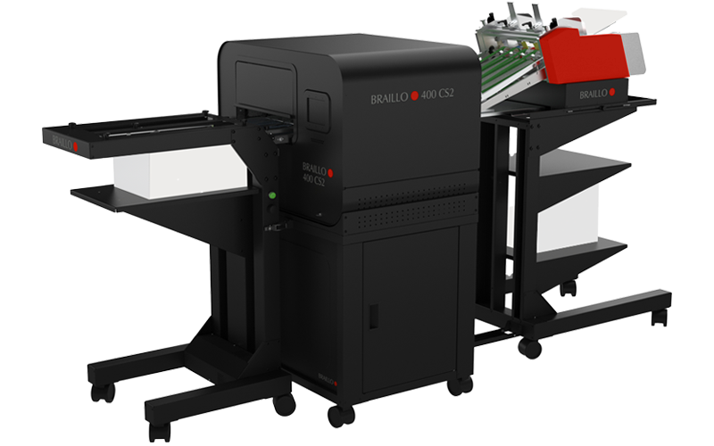 Braillo 400 CS2 cut sheet braille embosser